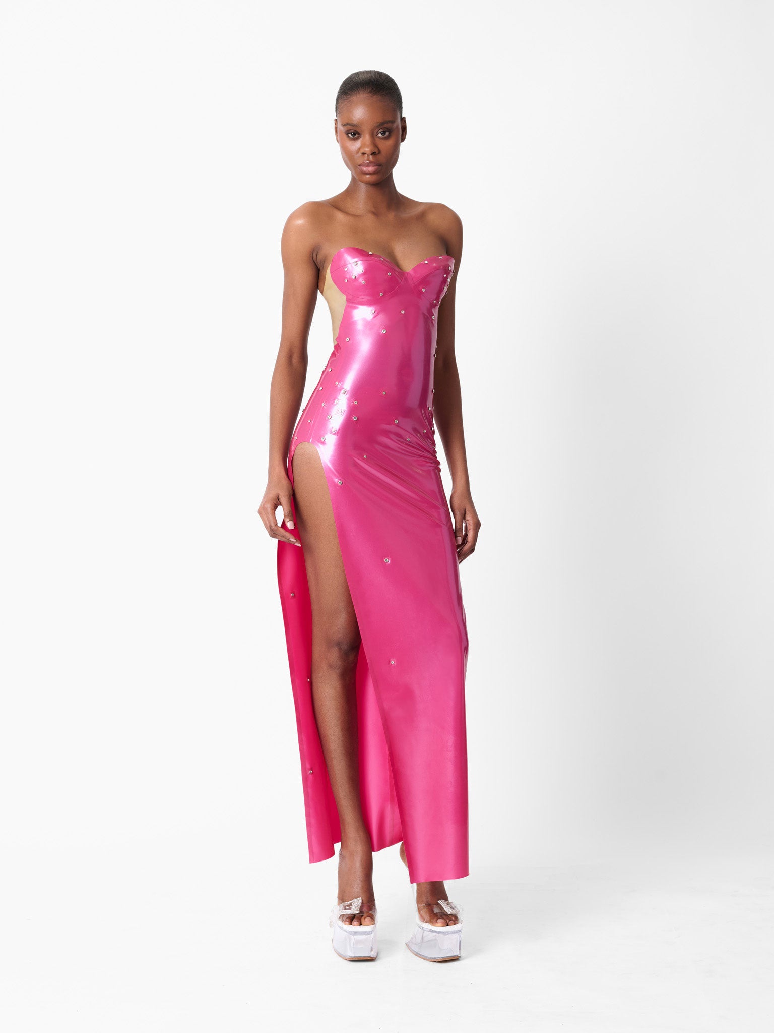 Bunny Latex Maxi Dress