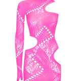 Blaize Dress Shocking Pink