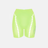 Brianna Biker Shorts in Pickle