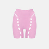 Brianna Biker Shorts in Soft Pink