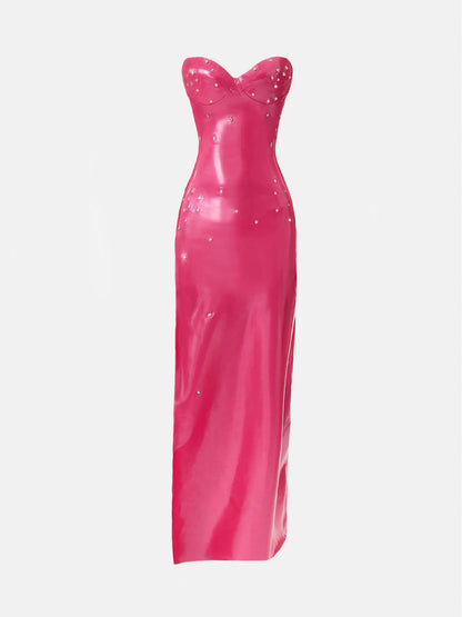 Bunny Latex Maxi Dress