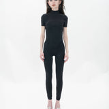 Alrite Love Padded Jumpsuit Black