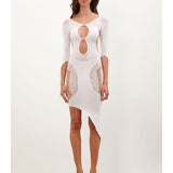 Charlotte Dress Optic White