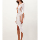 Charlotte Dress Optic White