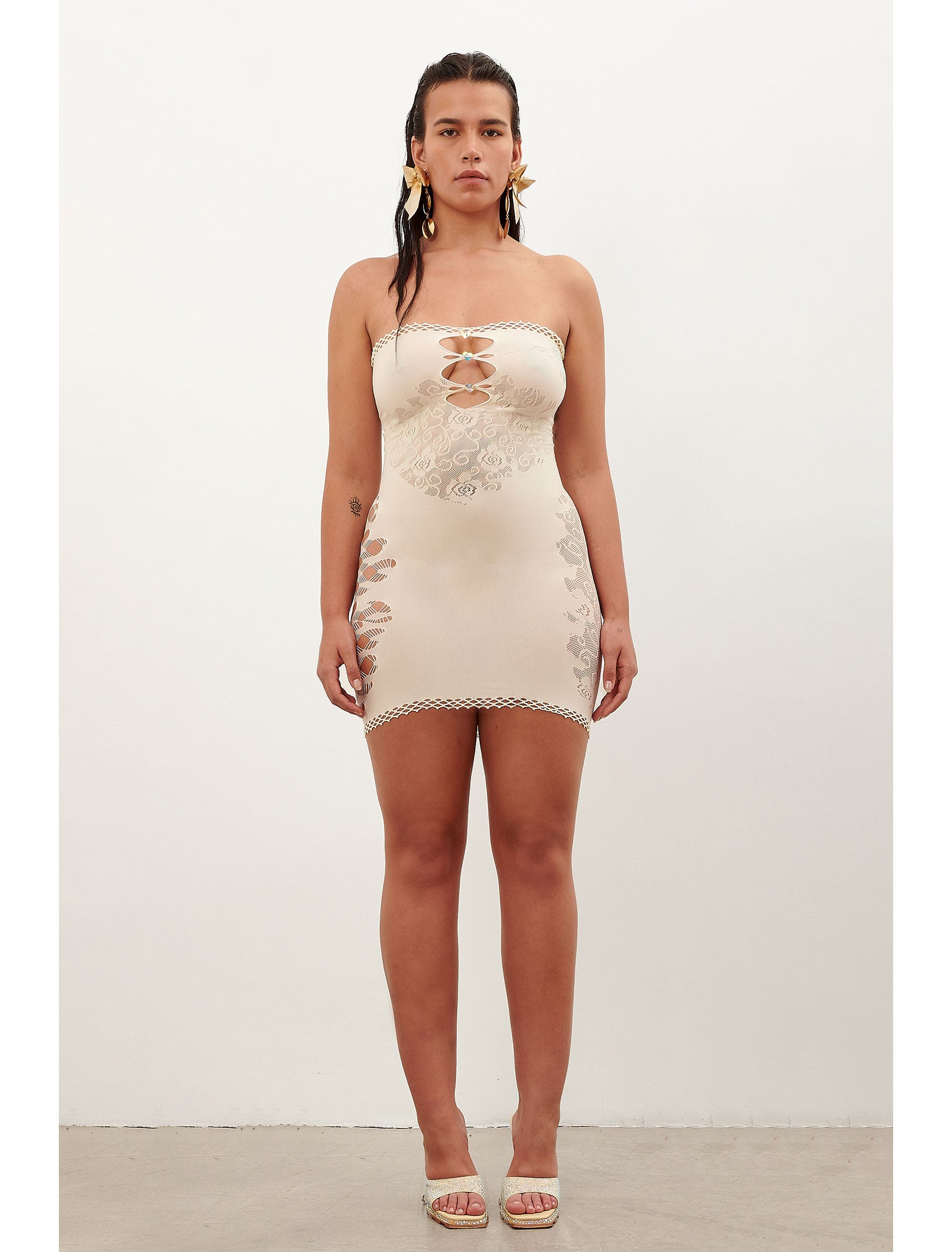 POSTER GIRL - Women's Coco Dress in Butter POSTER GIRL - Women's Coco Dress in Butter