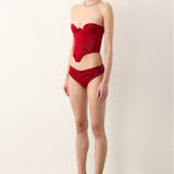 Coleen Corset Red