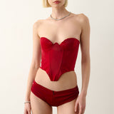 Coleen Corset Red