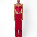 Coleen Corset Red