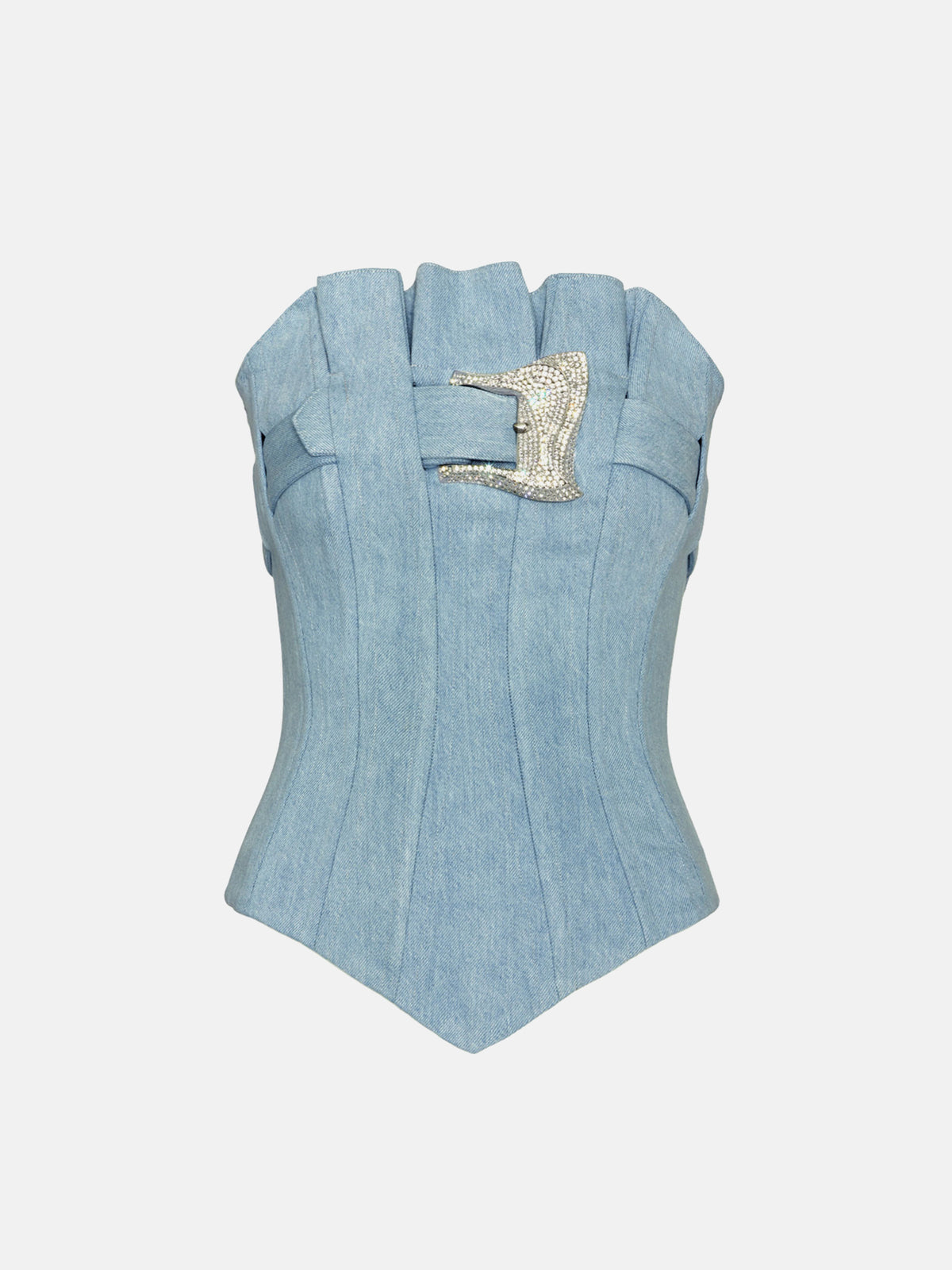 Calamity Corset Coastal Fog