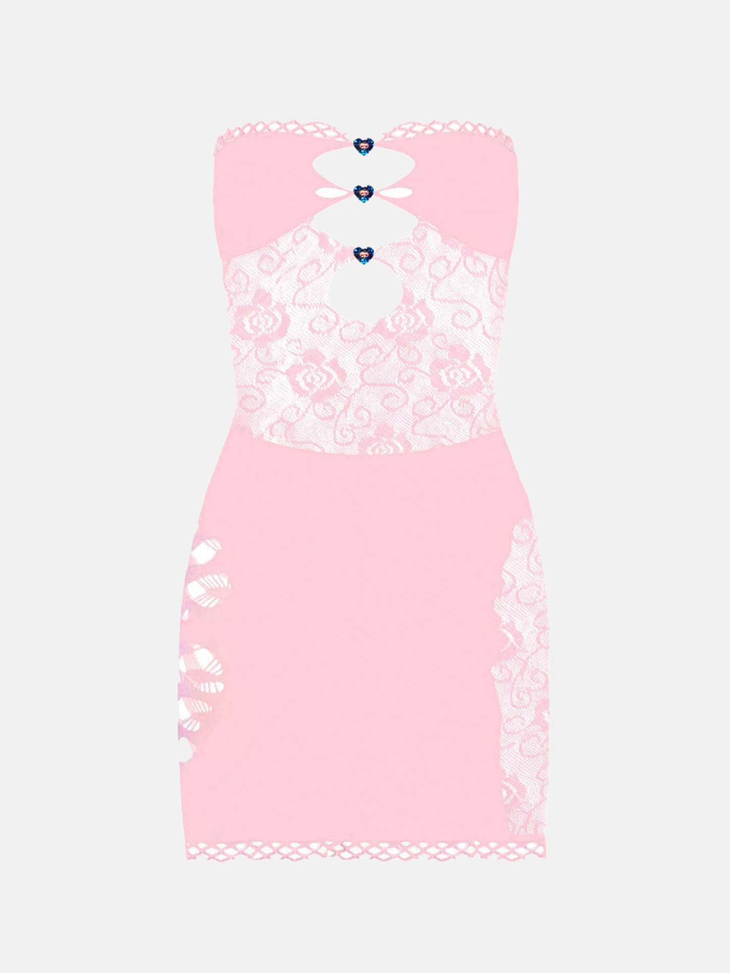 Coco Dress in Rose Quartz