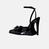 Cruella Shoes Patent Leather Black