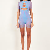 Dinero Playsuit Crypto Blue