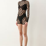 Dollar Playsuit Black