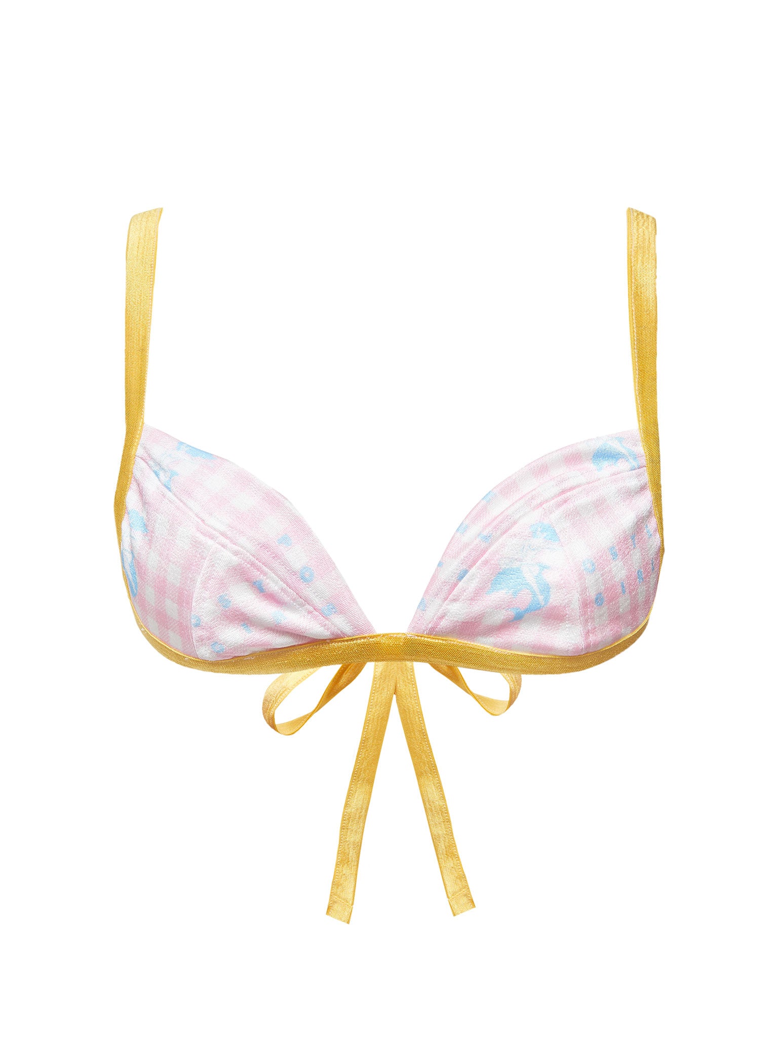 Denise Bikini Top Gingham