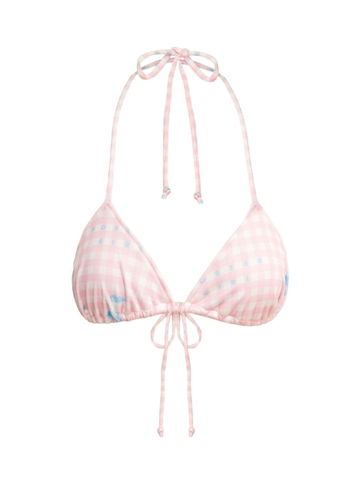 Diane Bikini Top Gingham