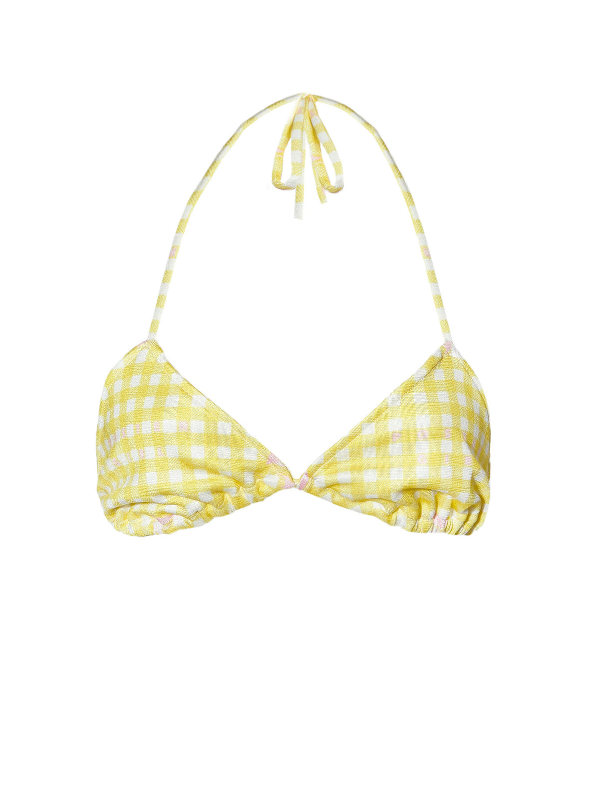 Diane Bikini Top Gingham