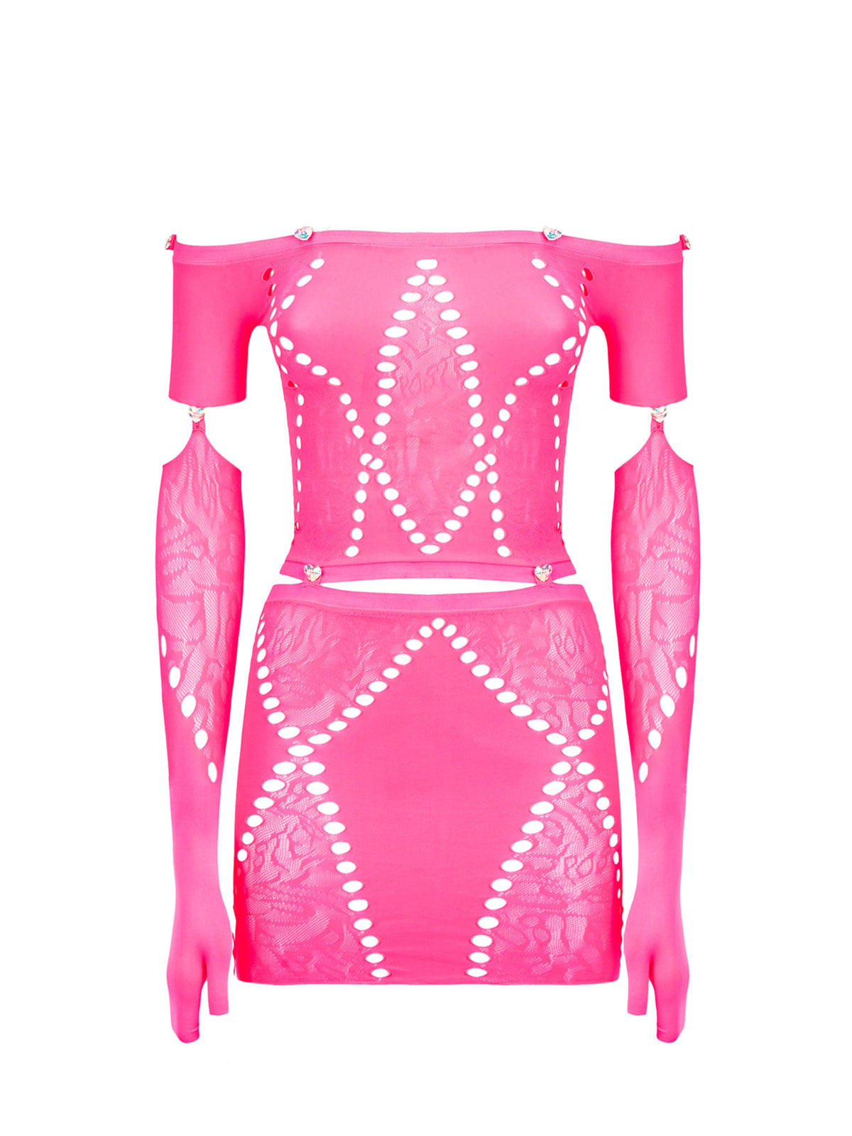 Domino Dress Shocking