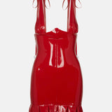 Florence Latex Dress Gazpacho