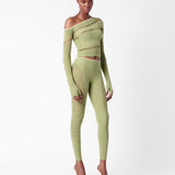 Ivy Legging Sativa Green