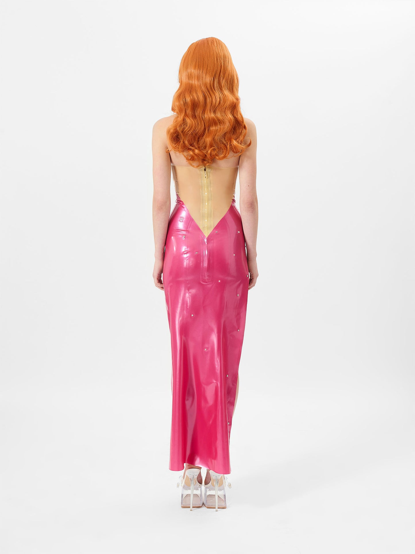 Bunny Latex Maxi Dress