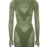 Jordan Dress Sativa Green