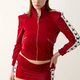 League Tracksuit Jacket Red