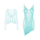 Livia Top x Anita Dress Turquoise