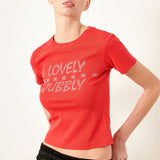 Lovely Jubbly Tee Red