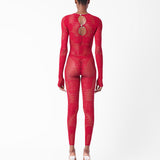 Hen Jumpsuit Red