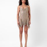 Munroe Rhinestone Dress Long Island