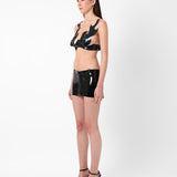 Roast Latex Bra Black