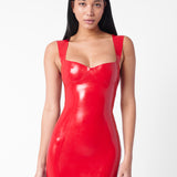 Hollywood Latex Dress Red