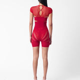 Pollard Playsuit Red