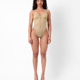 Vixxen Bodysuit Taupe