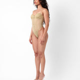 Vixxen Bodysuit Taupe