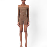 Sonya Jumpsuit Kahlua Brown