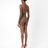 Sonya Jumpsuit Kahlua Brown