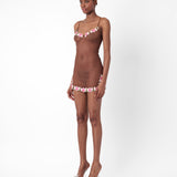 Peony Dress Brown