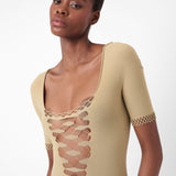 Shelly Playsuit Clay