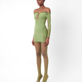 Coco Dress Sativa Green