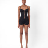 Goldie Playsuit Black