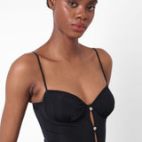 Goldie Playsuit Black