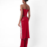 Coleen Corset Red