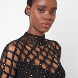 Dollar Playsuit Black
