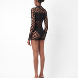 Dollar Playsuit Black