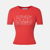 Lovely Jubbly Tee Red