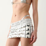 Midfield Micro Skirt Silver