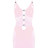 Megan Dress Rose Quartz