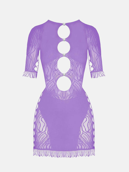 Miranda Dress in Lilac
