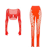 Octavia Top x Sierra Leggings Chilli